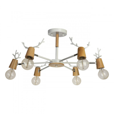 Люстра на штанге Loft IT Sven 100246 White 14540₽