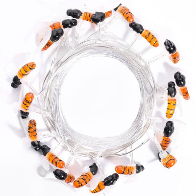 Гирлянда на солнечных батареях 380см разноцветная UL-00004280 Uniel Пчелки USL-S-127PT4000 Bees 722₽