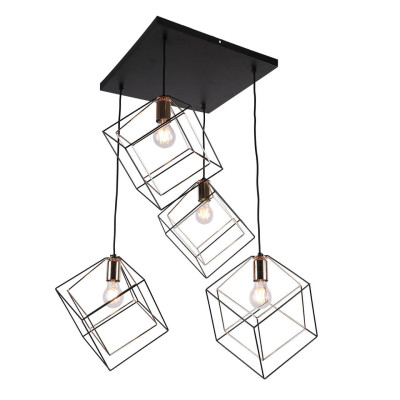 Подвесная люстра IMEX MD0830-4-P BKFGD 2390₽