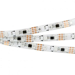 Светодиодная лента Arlight SPI-5000SE-AM 12V RGB (5060, 300 LED x3,1804) 021874