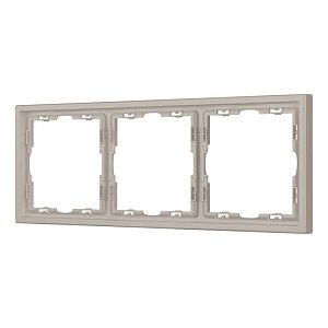 Рамка пластиковая Arlight FRM-NOBE-SFPL-3-CA 059458