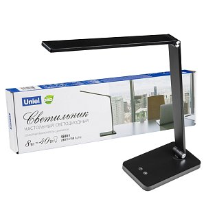 Настольная лампа Uniel TLD-571 Black/LED/400Lm/4500K/Dimmer