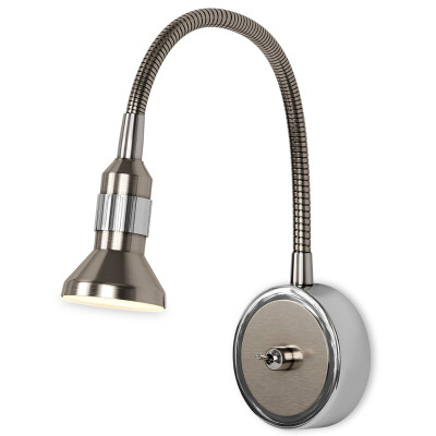 Подсветка для картин Elektrostandard Plica 1215 MR16 сатинированный никельхром 4690389012099 2130₽