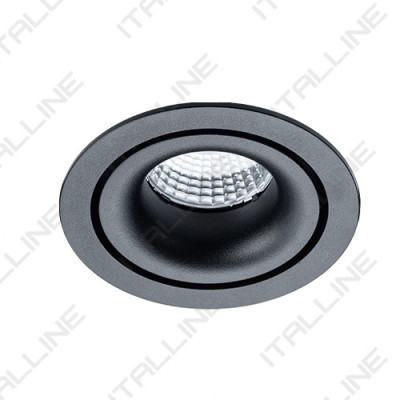 Встраиваемый светильник ITALLINE IT02-008 black 4900₽