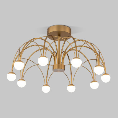 Люстра на штанге Eurosvet Ragno 9003110 LED золото a069303 37300₽