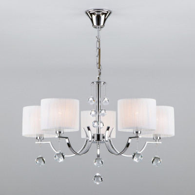 Подвесная люстра Eurosvet Napoli 600955 хром 10900₽