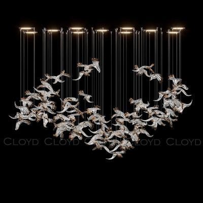 Каскадная люстра Cloyd Aeria 60003 278460₽