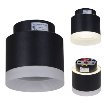 Накладной светильник Reluce 53004-95-001IL GX53LED3W BK 1100₽