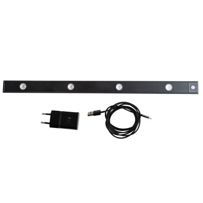 Мебельный светильник Uniel ULI-F50-5W4000K SENSOR IP40 BLACK UL-00011957 1638₽