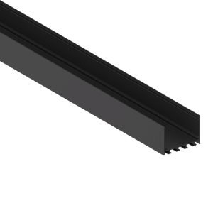 Накладной алюминиевый профиль Donel DN18511H3RAL9005