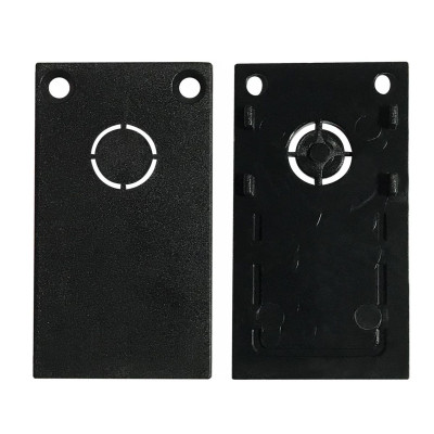 Комплект заглушек торцевых для накладного шинопровода iLedex Vision END CAP 4822-025-BK 2 шт 210₽