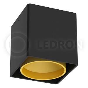 Накладной светильник Ledron KEA ED GU10 Black-Gold