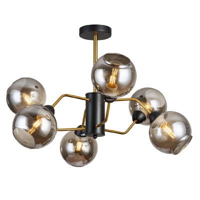 Люстра на штанге IMEX MD9083-6-S-BKCOP 6590₽