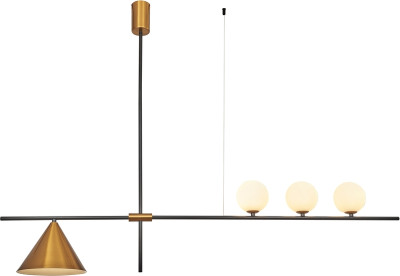 Люстра на штанге Indigo Breve 110314R Brass V000027 8380₽