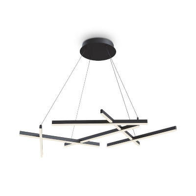 Подвесная люстра Maytoni Line MOD016PL-L80BK 66990₽
