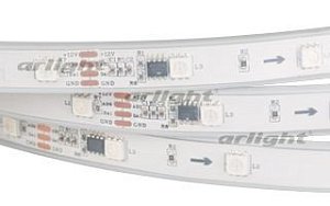 Светодиодная лента Arlight 5 метров DMX-5000P 12V RGB (5060,150 LEDx3, DMX) 020587