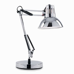 Настольная лампа Ideal Lux Wally TL1 Cromo 061184