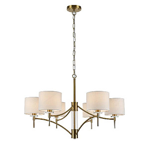 Подвесная люстра Indigo Boheme 13031/6P Brass V000525