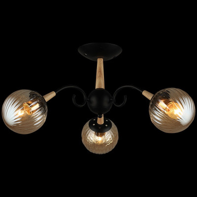 Люстра на штанге Reluce 04886-03-03 BKWOOD 2040₽