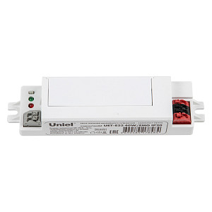 Блок аварийного питания с аккумулятором для светодиодных панелей Uniel PREMIUM+ UET-E22 40W/EMG IP20 
UL-00010834