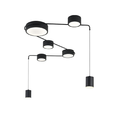 Потолочный светильник Indigo Modulo 140287С Black V000160L 14900₽