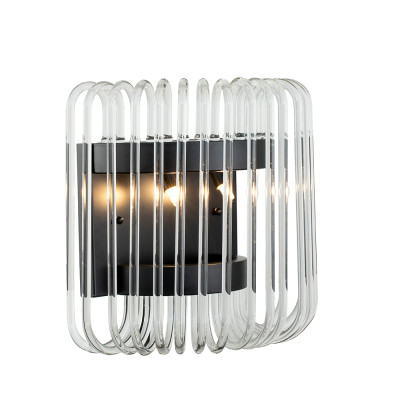 Настенный светильник Delight Collection Sutton House KR1238W-2 black 25320₽